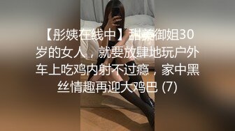 【彤姨在线中】甜美御姐30岁的女人，就要放肆地玩户外车上吃鸡内射不过瘾，家中黑丝情趣再迎大鸡巴 (7)