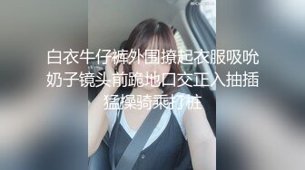 白衣牛仔裤外围撩起衣服吸吮奶子镜头前跪地口交正入抽插猛操骑乘打桩