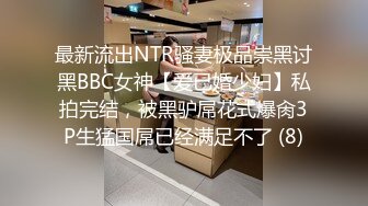 最新流出NTR骚妻极品崇黑讨黑BBC女神【爱已婚少妇】私拍完结，被黑驴屌花式爆肏3P生猛国屌已经满足不了 (8)