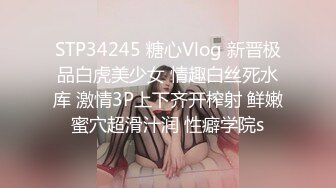 STP34245 糖心Vlog 新晋极品白虎美少女 情趣白丝死水库 激情3P上下齐开榨射 鲜嫩蜜穴超滑汁润 性癖学院s