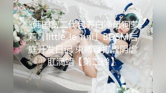 ✨韩国富二代包养白净母狗萝莉「little_le_nni」BDSM后庭开发日记 束缚鞭打虐阴虐肛滴蜡【第二弹】